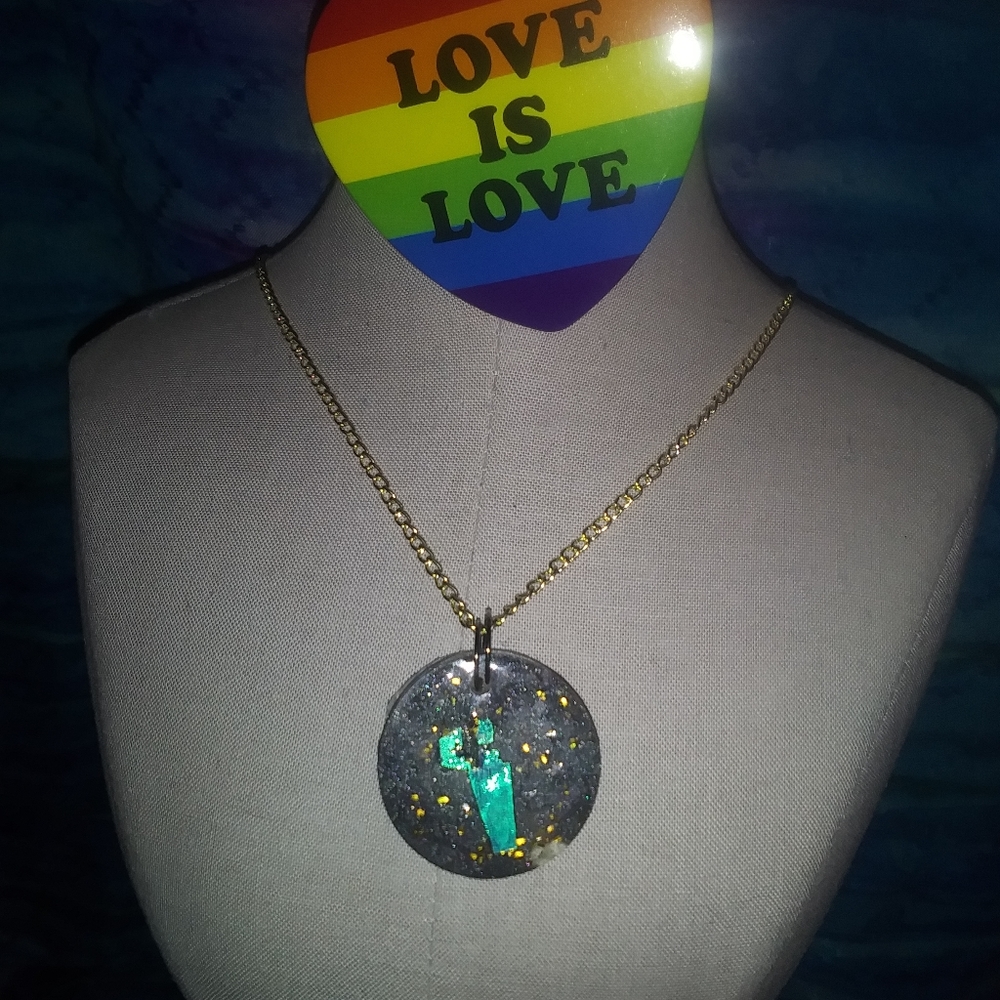 Handmade Resin Necklace